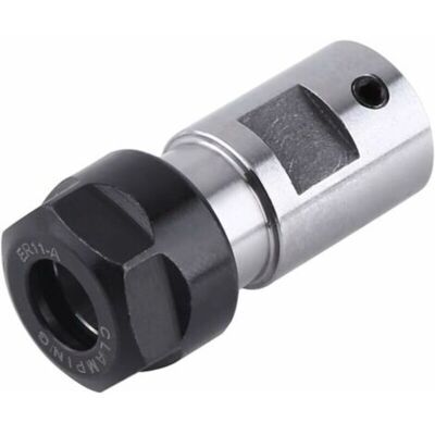 MCBOSON ER11 Collet Chuck Motor Shaft Extension Rod Motor Shaft Adapter inner 8MM For CNC Milling Machine MCBOSON ER11 Collet Chuck Motor Shaft Extension Rod Motor Shaft Adapter inner 8MM For CNC Milling Machine