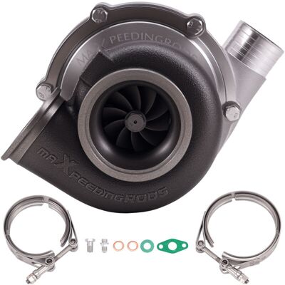 Maxpeedingrods - GT3076R GT3037 Ceramic Dual Ball Bearing Billet Turbo Compressor 0.63 ar V-Band Maxpeedingrods - GT3076R GT3037 Ceramic Dual Ball Bearing Billet Turbo Compressor 0.63 ar V-Band