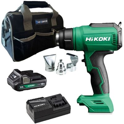 Hikoki RH18DAW4Z 18V Cordless Heat Gun + X1 2AH Battery + Charger + Bag Hikoki RH18DAW4Z 18V Cordless Heat Gun + X1 2AH Battery + Charger + Bag