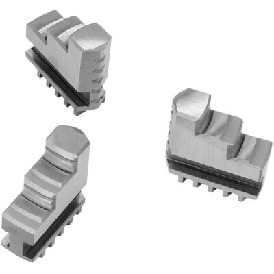 WOIYIC Lathe chuck, 3 pieces/pair K11-80 internal jaw chuck, self-centering metal lathe chuck, metalworking tool for extending machine functions WOIYIC Lathe chuck, 3 pieces/pair K11-80 internal jaw chuck, self-centering metal lathe chuck, metalworking tool for extending machine functions