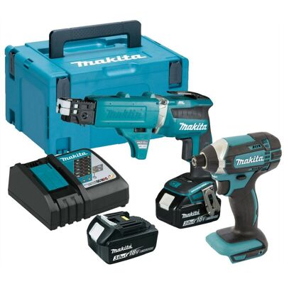 Makita DFS452 18v Brushless Collated Autofeed Drywall Screwdriver Impact Driver Makita DFS452 18v Brushless Collated Autofeed Drywall Screwdriver Impact Driver