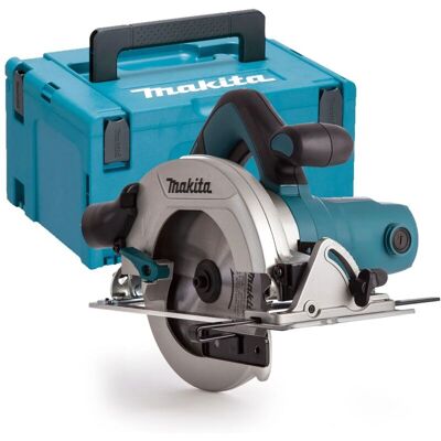 Makita - HS6601 240v Corded Electric Circular Saw 165mm 6.5 Inch 1050w + Makpac Makita - HS6601 240v Corded Electric Circular Saw 165mm 6.5 Inch 1050w + Makpac