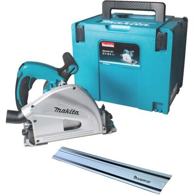 Makita - SP6000J 240v Plunge Cut Circular Saw 165mm Cased + 1x1.5m bap Guide Rail Makita - SP6000J 240v Plunge Cut Circular Saw 165mm Cased + 1x1.5m bap Guide Rail