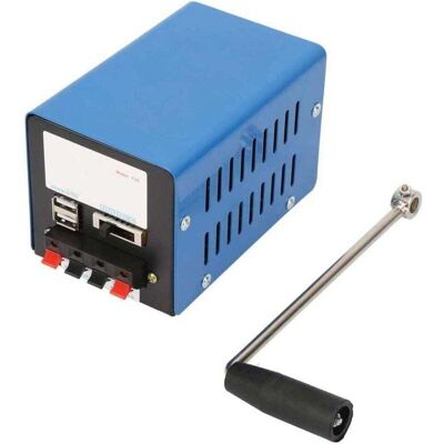 SNQ Manual hand crank generator, portable USB emergency power supply, backup charger, manual for outdoor camping garden generator SNQ Manual hand crank generator, portable USB emergency power supply, backup charger, manual for outdoor camping garden generator