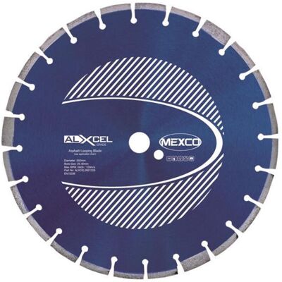 Mexco Asphalt Looping Diamond Blade 350 X 25.4Mm X 12Mm Width Mexco Asphalt Looping Diamond Blade 350 X 25.4Mm X 12Mm Width