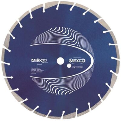 MEXCO ASX1035020 Asphalt X10 Grade Diamond Blade 350 x 20mm MEXASX10350 MEXCO ASX1035020 Asphalt X10 Grade Diamond Blade 350 x 20mm MEXASX10350