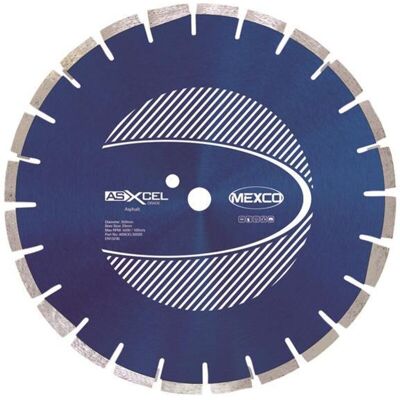 MEXCO ASXCEL35020 Asphalt XCEL Grade Diamond Blade 350 x 20mm MEXASXL35020 MEXCO ASXCEL35020 Asphalt XCEL Grade Diamond Blade 350 x 20mm MEXASXL35020