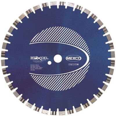 MEXCO GPXCEL35025 XCEL GRADE Concrete Diamond Blade 350 x 25.4mm MEXGPXL35025 MEXCO GPXCEL35025 XCEL GRADE Concrete Diamond Blade 350 x 25.4mm MEXGPXL35025