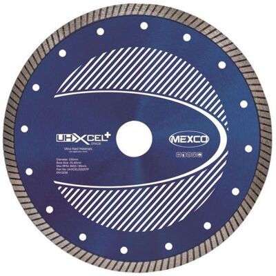 MEXCO UHXCEL23025TF UHXCEL+ Ultra Hard Plus Diamond Blade 230 x 25.4mm MEXCO UHXCEL23025TF UHXCEL+ Ultra Hard Plus Diamond Blade 230 x 25.4mm