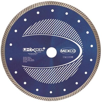 MEXCO UHXCEL25025TF UHXCEL+ Ultra Hard Plus Diamond Blade 250 x 25.4mm MEXCO UHXCEL25025TF UHXCEL+ Ultra Hard Plus Diamond Blade 250 x 25.4mm