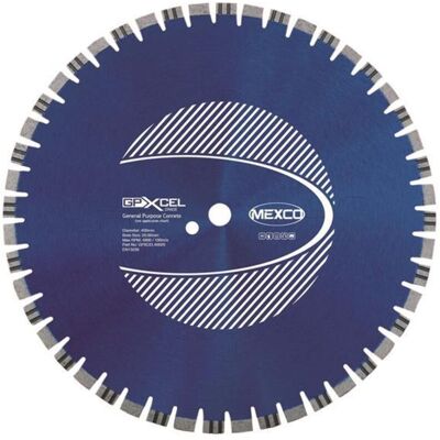 MEXCO GPXCEL40020 XCEL GRADE Concrete Diamond Blade 400 x 20mm MEXGPXL40020 MEXCO GPXCEL40020 XCEL GRADE Concrete Diamond Blade 400 x 20mm MEXGPXL40020