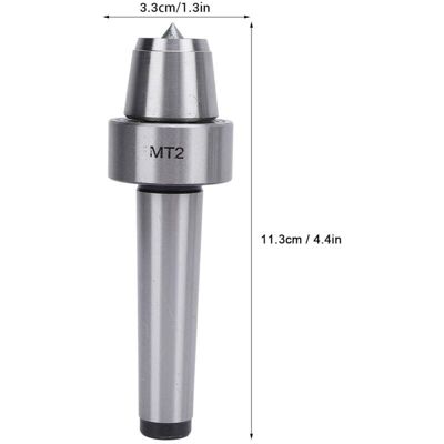 TEHTUY MT2 Cup and Live Center Lathe with Stainless Steel Live Center Cup for Woodworking TEHTUY MT2 Cup and Live Center Lathe with Stainless Steel Live Center Cup for Woodworking