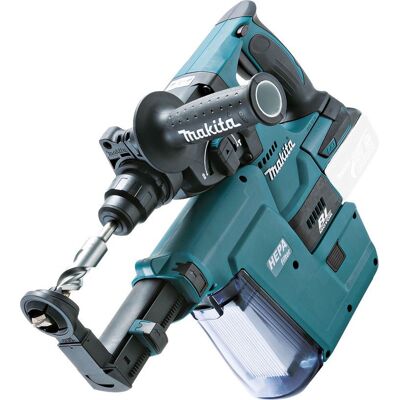 Makita Dhr242z 18v Lxt Brushless Rotary Hammer Drill + Dx Dust Extractor Unit Makita Dhr242z 18v Lxt Brushless Rotary Hammer Drill + Dx Dust Extractor Unit