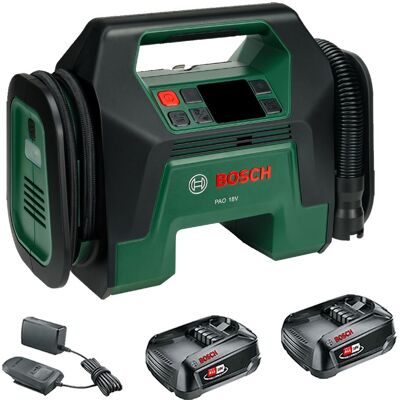 Bosch 0603947400 Cordless 18v Pneumatic Pump Pao Inflator + X2 1.5ah Battery Kit Bosch 0603947400 Cordless 18v Pneumatic Pump Pao Inflator + X2 1.5ah Battery Kit
