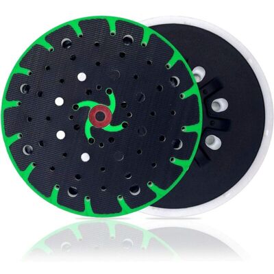 OEM 1 Soft Sanding Pad For Festool 150 Mm With Backing Plate M8 Connection Thread Dust Extractor For Eccentric Sander OEM 1 Soft Sanding Pad For Festool 150 Mm With Backing Plate M8 Connection Thread Dust Extractor For Eccentric Sander