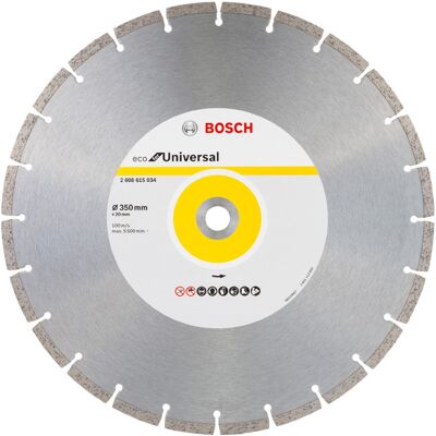 Bosch Model 2608615034 - Diamond Cutting Disc for Concrete, Brick, Tiles Bosch Model 2608615034 - Diamond Cutting Disc for Concrete, Brick, Tiles