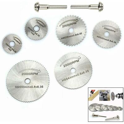 OEM 8-piece Cutting Disc Set, Mini Diamond Cutting Disc, High-speed Steel Round Saw Blade For Cutting Wood OEM 8-piece Cutting Disc Set, Mini Diamond Cutting Disc, High-speed Steel Round Saw Blade For Cutting Wood