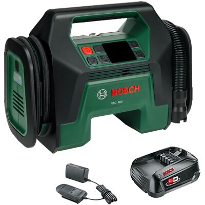 Bosch 0603947400 Cordless 18v Pneumatic Pump Pao Inflator + 1.5ah Battery Kit Bosch 0603947400 Cordless 18v Pneumatic Pump Pao Inflator + 1.5ah Battery Kit