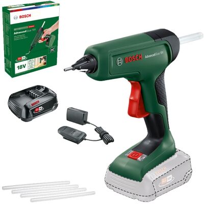 Bosch 0603264800 Advancedglue 18v Cordless Glue Gun + 1.5ah Battery Kit Bosch 0603264800 Advancedglue 18v Cordless Glue Gun + 1.5ah Battery Kit