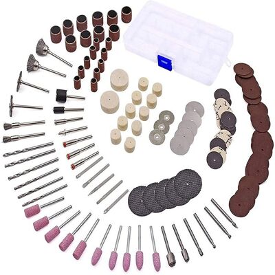 OEM 141-piece Parts Set For Electric Grinders, Box 2, Electric Grinder/lift Grinder Parts Set, Grinding, Polishing, Cutting OEM 141-piece Parts Set For Electric Grinders, Box 2, Electric Grinder/lift Grinder Parts Set, Grinding, Polishing, Cutting