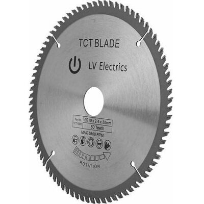 ENLENK Circular Saw Blades - 210 Mm X 30 Mm For Metal, Stone, Glass, Cordless Cutting, Disc, 80 Teeth ENLENK Circular Saw Blades - 210 Mm X 30 Mm For Metal, Stone, Glass, Cordless Cutting, Disc, 80 Teeth