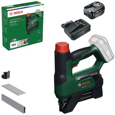 Bosch 06032a7100 Cordless 18v Tacker Advancedtacker 18v-25 + 4ah Battery Kit Bosch 06032a7100 Cordless 18v Tacker Advancedtacker 18v-25 + 4ah Battery Kit