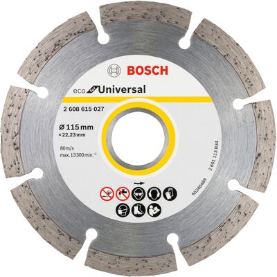 Bosch Diamond Cutting Discs Diamond Cutting Disc Eco For Universal 2608615040 Bosch Diamond Cutting Discs Diamond Cutting Disc Eco For Universal 2608615040