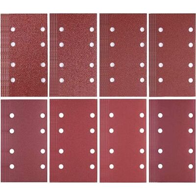 OEM 80 Sanding Sheets For Sander, 93 X 185 Mm Sanding Sheets Sander Sandpaper, Sandpaper For Mouse Sander For Bosch Multi-sander Sanders, Grains 40/60/80/120/180/240/320/400 OEM 80 Sanding Sheets For Sander, 93 X 185 Mm Sanding Sheets Sander Sandpaper, Sandpaper For Mouse Sander For Bosch Multi-sander Sanders, Grains 40/60/80/120/180/240/320/400