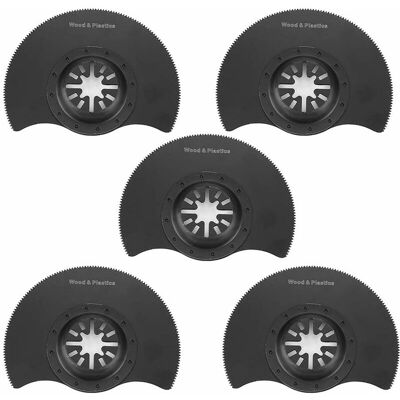 OEM 5pcs 88mm Oscillating Circular Saw Blades Multi Tool Accessory Set Repair Carbon Steel Cutting Tool OEM 5pcs 88mm Oscillating Circular Saw Blades Multi Tool Accessory Set Repair Carbon Steel Cutting Tool