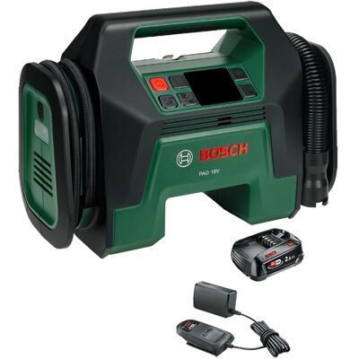 Bosch 0603947400 Cordless 18v Pneumatic Pump Pao Inflator + 2.5ah Battery Kit Bosch 0603947400 Cordless 18v Pneumatic Pump Pao Inflator + 2.5ah Battery Kit