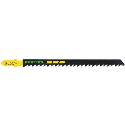 Festool 204315 Jigsaw Blades - Pack Of 5 - Wood Basic S 105/4/5 Festool 204315 Jigsaw Blades - Pack Of 5 - Wood Basic S 105/4/5