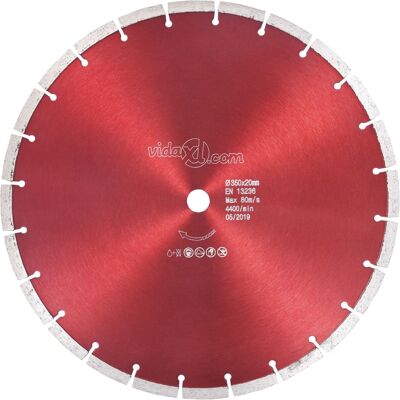 vidaXL Diamond Cutting Disc Steel 350 mm - Diamond Cutting Disc vidaXL Diamond Cutting Disc Steel 350 mm - Diamond Cutting Disc