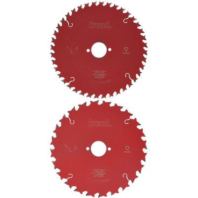 Freud Pro Twin Pack Tct Circular Plunge Blades 190mm X 30mm Bore - 40 + 24 Tooth Freud Pro Twin Pack Tct Circular Plunge Blades 190mm X 30mm Bore - 40 + 24 Tooth
