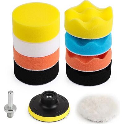 OEM 11-piece 80mm Polishing Pad Polishing Sponge Kit For M10 Drill Bit, Wool Polishing Pad For Car Polishing, Grinding, And Waxing OEM 11-piece 80mm Polishing Pad Polishing Sponge Kit For M10 Drill Bit, Wool Polishing Pad For Car Polishing, Grinding, And Waxing