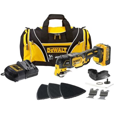 Dewalt Dcs355m1 18v Xr Cordless Brushless Oscillating Multitool +1 X 4.0ah Batt Dewalt Dcs355m1 18v Xr Cordless Brushless Oscillating Multitool +1 X 4.0ah Batt