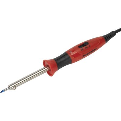 Premier Dual Wattage Professional Soldering Iron With Long-life Tip 15/30w/230v Sd1530 - Sealey Premier Dual Wattage Professional Soldering Iron With Long-life Tip 15/30w/230v Sd1530 - Sealey