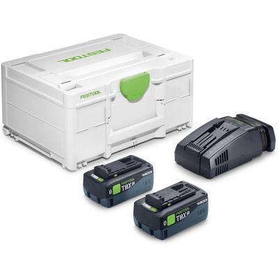 Festool Sys18v2xtbx8/sca16 (578815) 18v Charger & Battery Pack Festool Sys18v2xtbx8/sca16 (578815) 18v Charger & Battery Pack