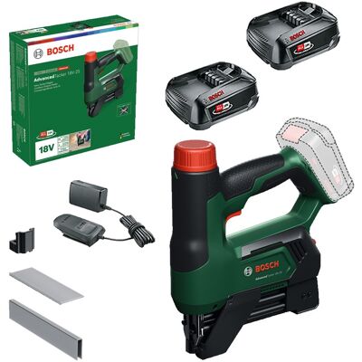 Bosch 06032a7100 Cordless 18v Tacker Advancedtacker 18v-25 + X2 1.5ah Battery Bosch 06032a7100 Cordless 18v Tacker Advancedtacker 18v-25 + X2 1.5ah Battery