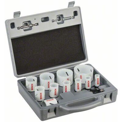 Bosch 2608584667 Progressor Holesaw Set - 14 Piece Bosch 2608584667 Progressor Holesaw Set - 14 Piece