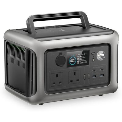 Allpowers - Portable Power Station R600, 299Wh LiFeP04 Battery with 2x 600W (1200W Surge) ac Outlets Solar Generator, Recharge from 0-100% in 1 Hour, Allpowers - Portable Power Station R600, 299Wh LiFeP04 Battery with 2x 600W (1200W Surge) ac Outlets Solar Generator, Recharge from 0-100% in 1 Hour,