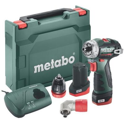 Metabo PowerMaxx BS BL Q - 12V - 2x2.0Ah - Cordless Drill/Driver Metabo PowerMaxx BS BL Q - 12V - 2x2.0Ah - Cordless Drill/Driver