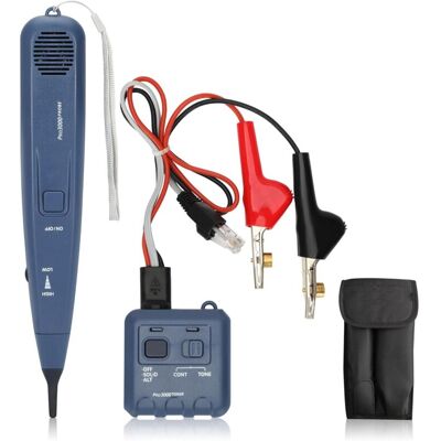 YS-YALOTRS Pro3000 Tone Generator and Probe Kit, Electric Toner Tool, Toner and Wire Probe Kit, Cell Phone Line Detector with SmartTone Technology YS-YALOTRS Pro3000 Tone Generator and Probe Kit, Electric Toner Tool, Toner and Wire Probe Kit, Cell Phone Line Detector with SmartTone Technology