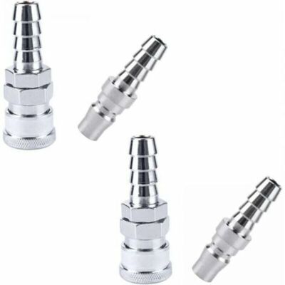 MCBOSON Quick coupling for compressed air, air hose, coupling connector, pneumatic fitting for compressor, pneumatic quick connector (2 pairs SH20 + PH20) MCBOSON Quick coupling for compressed air, air hose, coupling connector, pneumatic fitting for compressor, pneumatic quick connector (2 pairs SH20 + PH20)
