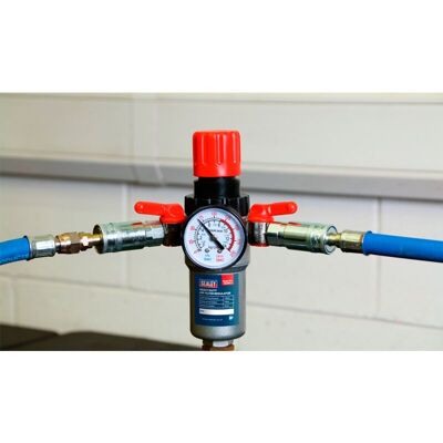 SA2FR Heavy-Duty Air Filter/Regulator - Sealey SA2FR Heavy-Duty Air Filter/Regulator - Sealey