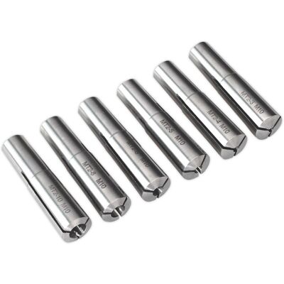 SM2503CSET Collet Set MT2-M10 3-10mm - Sealey SM2503CSET Collet Set MT2-M10 3-10mm - Sealey