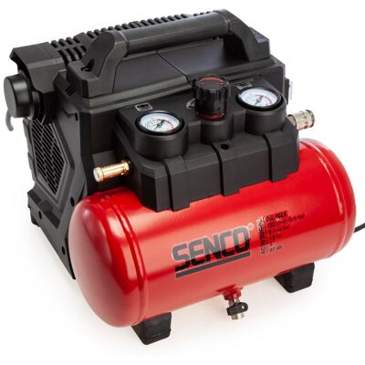 Senco - AC19306BL 6L Low Noise 67dB Portable Air Compressor Oil Free 1.5HP 240V Senco - AC19306BL 6L Low Noise 67dB Portable Air Compressor Oil Free 1.5HP 240V