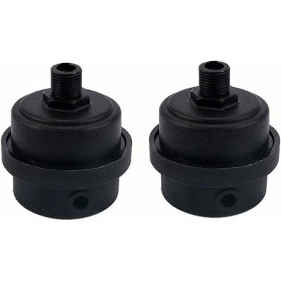 SNQ Set of 2 Low Noise Plastic Air Compressor Filters with 1/4" 12mm PT Filter Element SNQ Set of 2 Low Noise Plastic Air Compressor Filters with 1/4" 12mm PT Filter Element