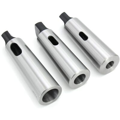 ODIPIE Set of 3 Morse taper drill bushing reduction adapters for milling lathes (MT1 to MT2, MT3 to MT2, MT3 to MT4) ODIPIE Set of 3 Morse taper drill bushing reduction adapters for milling lathes (MT1 to MT2, MT3 to MT2, MT3 to MT4)