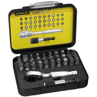 FatMax Bit & Ratchet 32 Piece Set - Stanley FatMax Bit & Ratchet 32 Piece Set - Stanley