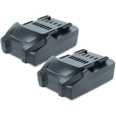 vhbw 2x Battery compatible with Fischer FSS 18V 400 BL - Set 3 Power Tools, Blind Rivet Setting Tool (2500 mAh, Li-Ion, 18 V) vhbw 2x Battery compatible with Fischer FSS 18V 400 BL - Set 3 Power Tools, Blind Rivet Setting Tool (2500 mAh, Li-Ion, 18 V)
